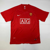 Autographed/Signed Wayne Rooney Manchester United Red 2008 Champions League Final Soccer Jersey Beckett BAS COA