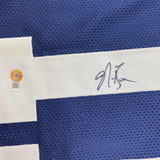 Camiseta de fútbol americano universitario azul de Penn State, autografiada y firmada por NaVorro Bowman, Beckett BAS COA