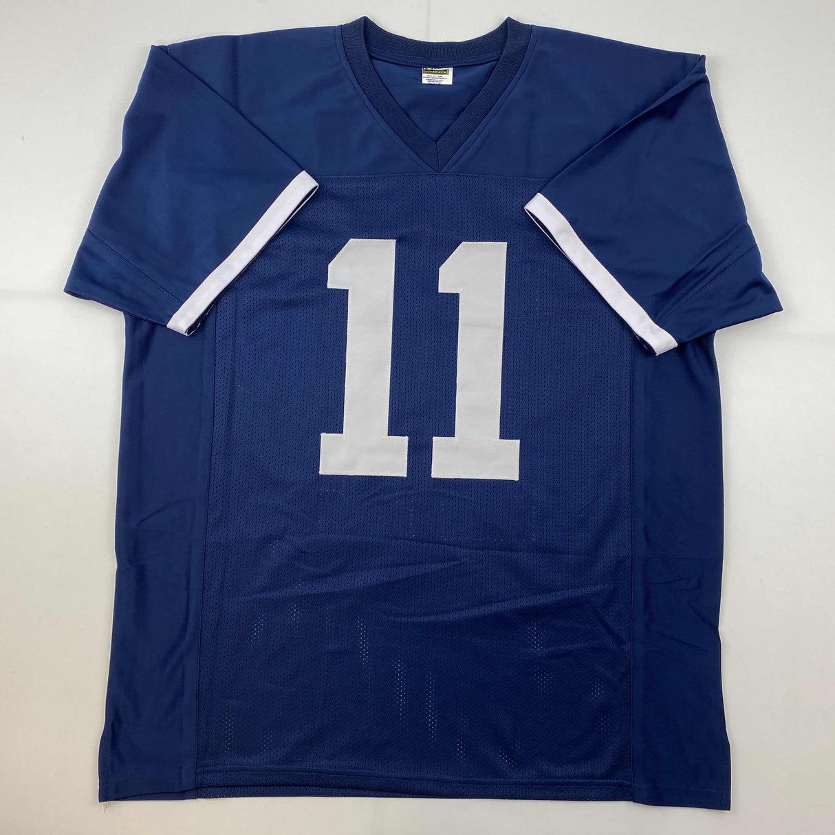 Camiseta de fútbol americano universitario azul de Penn State, autografiada y firmada por NaVorro Bowman, Beckett BAS COA
