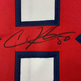 Camiseta de fútbol blanca de Houston autografiada/firmada por Andre Johnson JSA COA