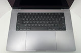 2021 Apple MacBook Pro 16-inch – M1 Max 32-Core GPU 64GB RAM 4TB SSD | Space Gray
