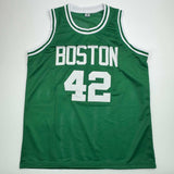 Camiseta de baloncesto verde Boston de Al Horford autografiada y firmada por Beckett COA