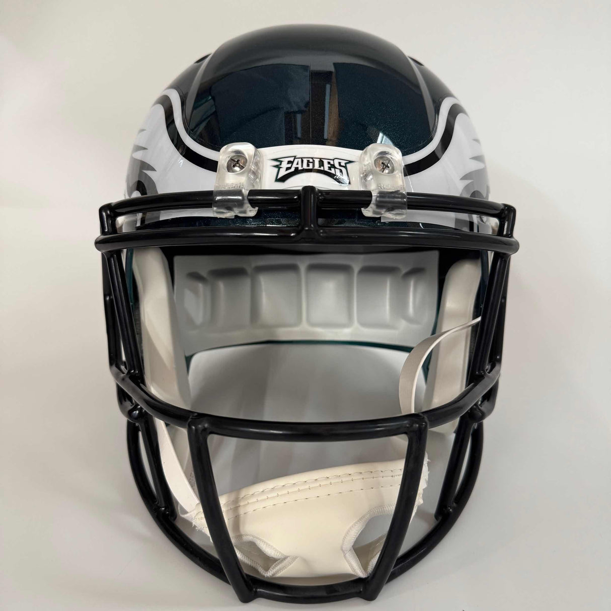 Casco de fútbol americano réplica autografiado/firmado por Jason Kelce, Philadelphia Eagles, tamaño completo, FS F/S, PSA COA
