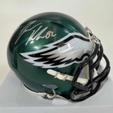Casco de fútbol americano mini autografiado/firmado por Jason Kelce, Philadelphia Eagles, PSA COA