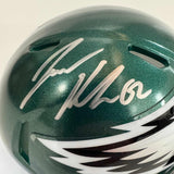 Casco de fútbol americano mini autografiado/firmado por Jason Kelce, Philadelphia Eagles, PSA COA