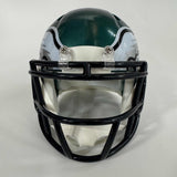 Casco de fútbol americano mini verde autografiado/firmado por Jalen Carter Philadelphia Eagles Beckett BAS COA
