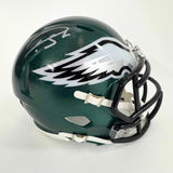 Casco de fútbol americano en miniatura de los Philadelphia Eagles, autografiado y firmado por Darius Slay Jr., Beckett BAS COA