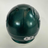 Casco de fútbol americano en miniatura de los Philadelphia Eagles, autografiado y firmado por Darius Slay Jr., Beckett BAS COA