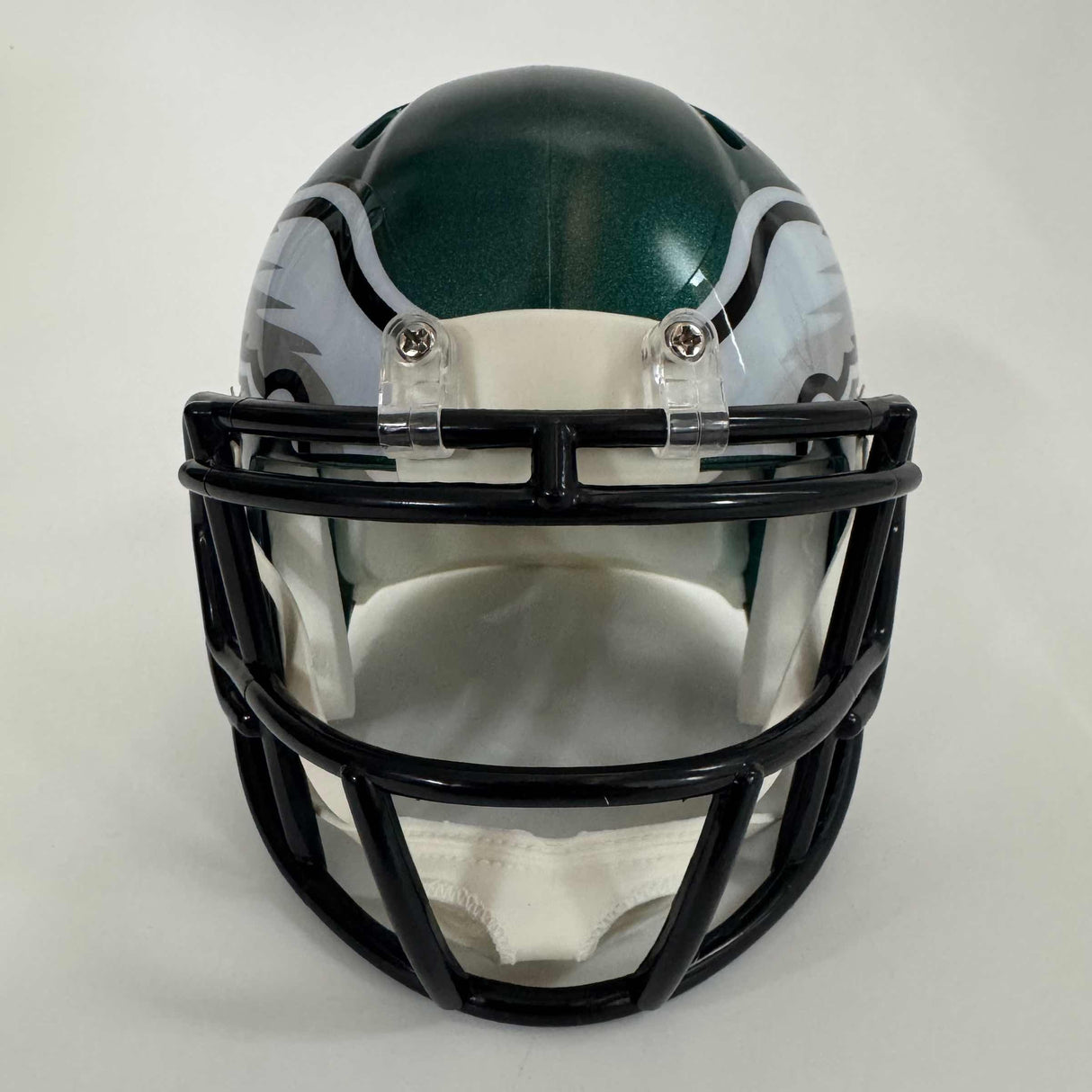 Casco de fútbol americano en miniatura de los Philadelphia Eagles, autografiado y firmado por Darius Slay Jr., Beckett BAS COA