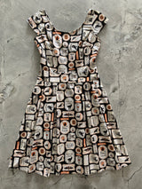 Margaret Dress in Halloween Print - Small only