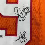 Autographed/Signed Warren Sapp HOF 13 Tampa Bay Orange Retro Football Jersey Beckett BAS COA