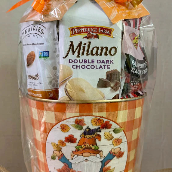 Fall Gnome Gift Baskets