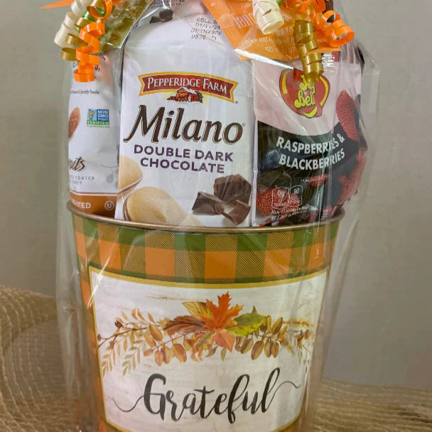Small Grateful Fall Gift Basket