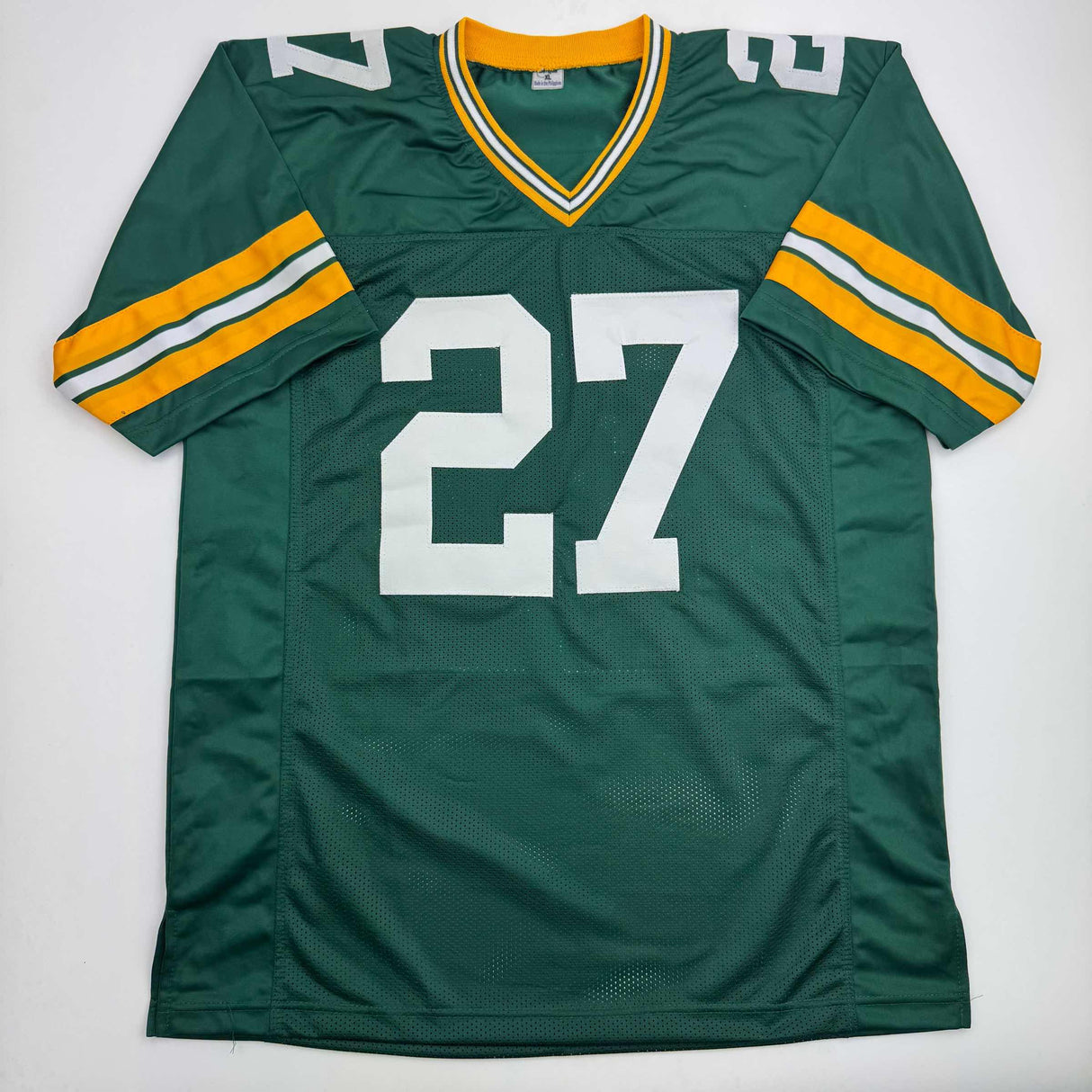 Camiseta de fútbol verde de Green Bay autografiada/firmada por Eddie Lacy JSA COA
