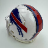 Casco de fútbol americano mini de los Buffalo Bills, autografiado y firmado por James Cook "Bills Mafia", JSA COA