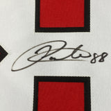 Camiseta de hockey roja de Chicago autografiada/firmada por Patrick Kane Beckett BAS COA