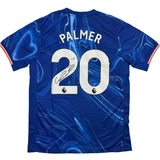Autographed/Signed Cole Palmer Chelsea FC Blue Soccer Futbol Jersey Beckett BAS COA