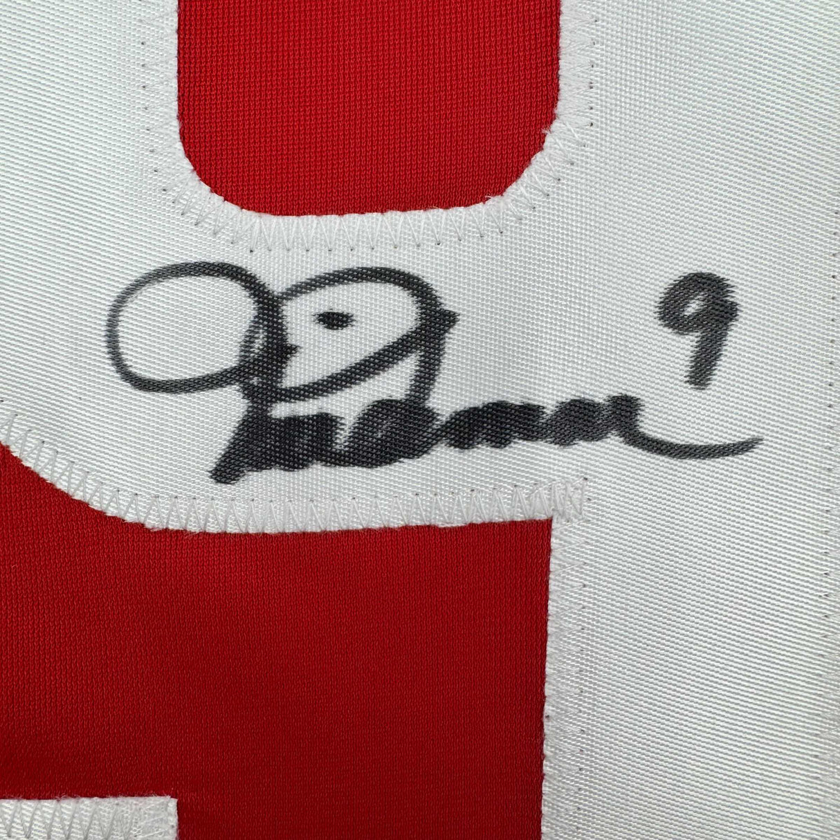 Camiseta roja de la selección de fútbol de Estados Unidos de Mia Hamm autografiada/firmada por Beckett BAS COA para la Copa del Mundo