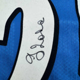 Autographed/Signed Gianfranco Zola Chelsea FC Blue Soccer Futbol Jersey Beckett BAS COA