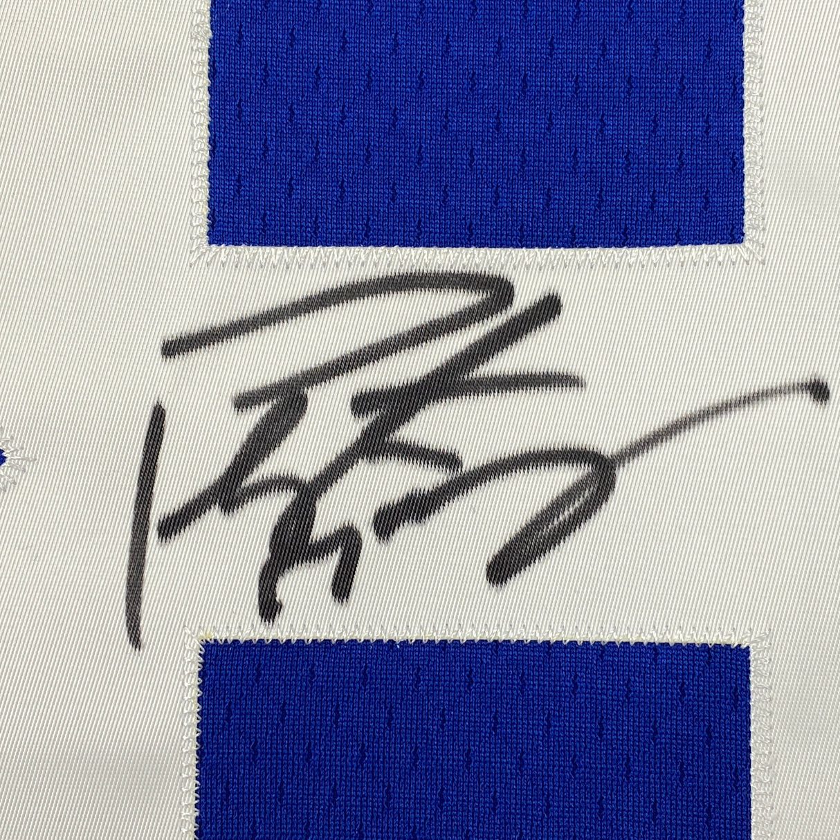 Camiseta de fútbol azul auténtica de los Indianapolis Colts autografiada/firmada por Peyton Manning (CoA)