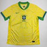 Camiseta de fútbol amarilla de Brasil autografiada/firmada por Raphinha Raphael Belloli Beckett BAS COA