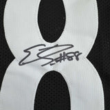 Camiseta de fútbol americano negra de Pittsburgh autografiada/firmada por Emmanuel Sanders (JSA COA)