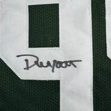 Framed Autographed/Signed Devonte Wyatt 35x39 Green Bay Green Football Jersey JSA COA