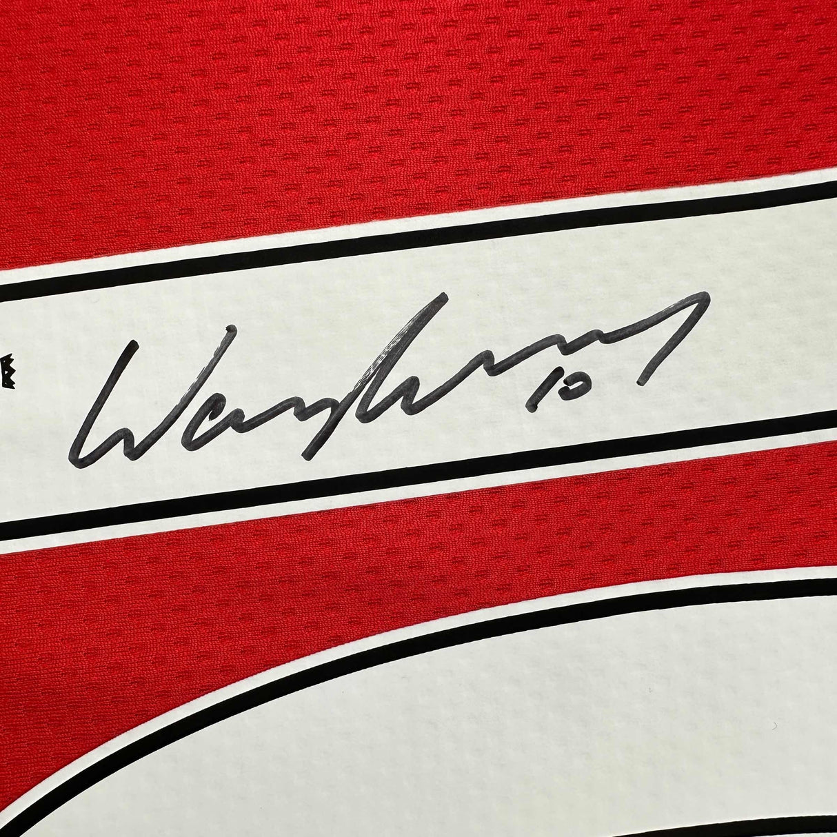 Camiseta de fútbol roja del Manchester United 2008 de Wayne Rooney autografiada y firmada por Beckett BAS COA