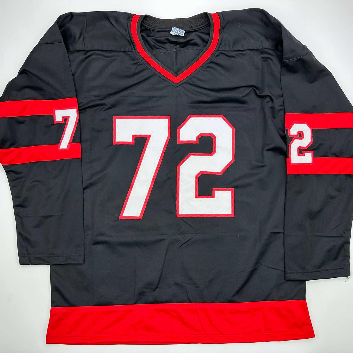 Autographed/Signed Thomas Chabot Ottawa Black Hockey Jersey JSA COA