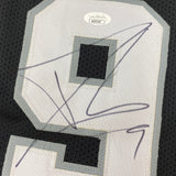 Camiseta de baloncesto negra de San Antonio autografiada y firmada por Tony Parker (JSA COA)