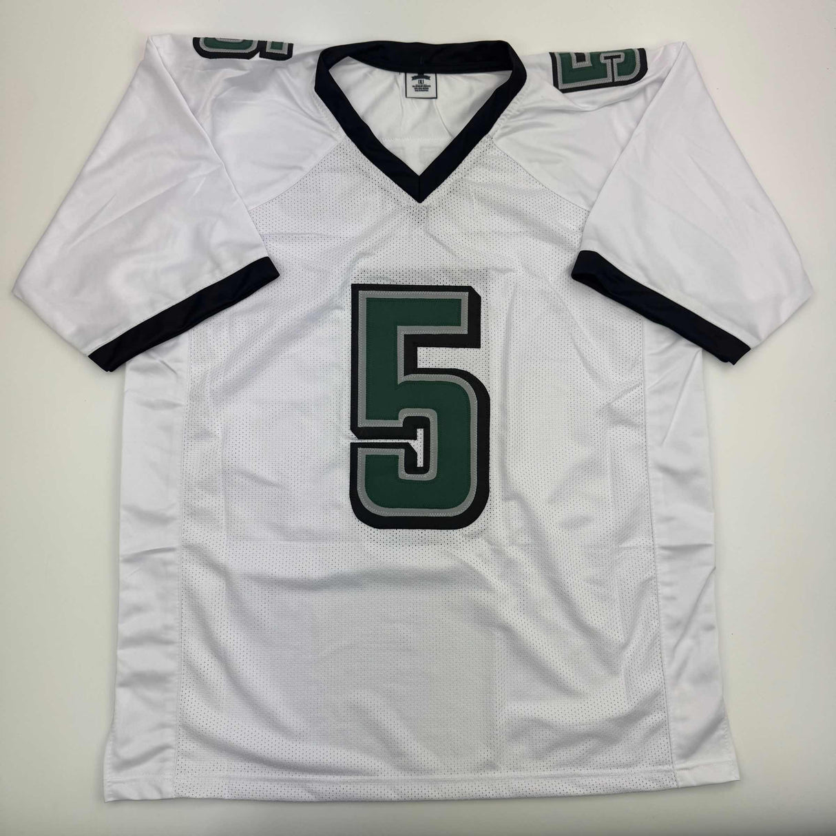 Camiseta de fútbol blanca de Filadelfia autografiada/firmada por Donovan McNabb (JSA COA)