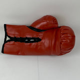 Guante de boxeo Everlast rojo autografiado/firmado de Mike Tyson, holograma del atleta, COA