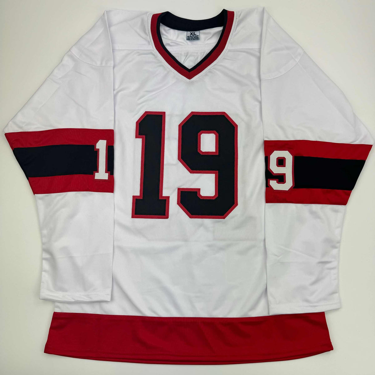 Camiseta de hockey blanca autografiada/firmada de Drake Batherson Ottawa JSA COA