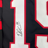 Camiseta de hockey negra autografiada/firmada de Drake Batherson Ottawa JSA COA