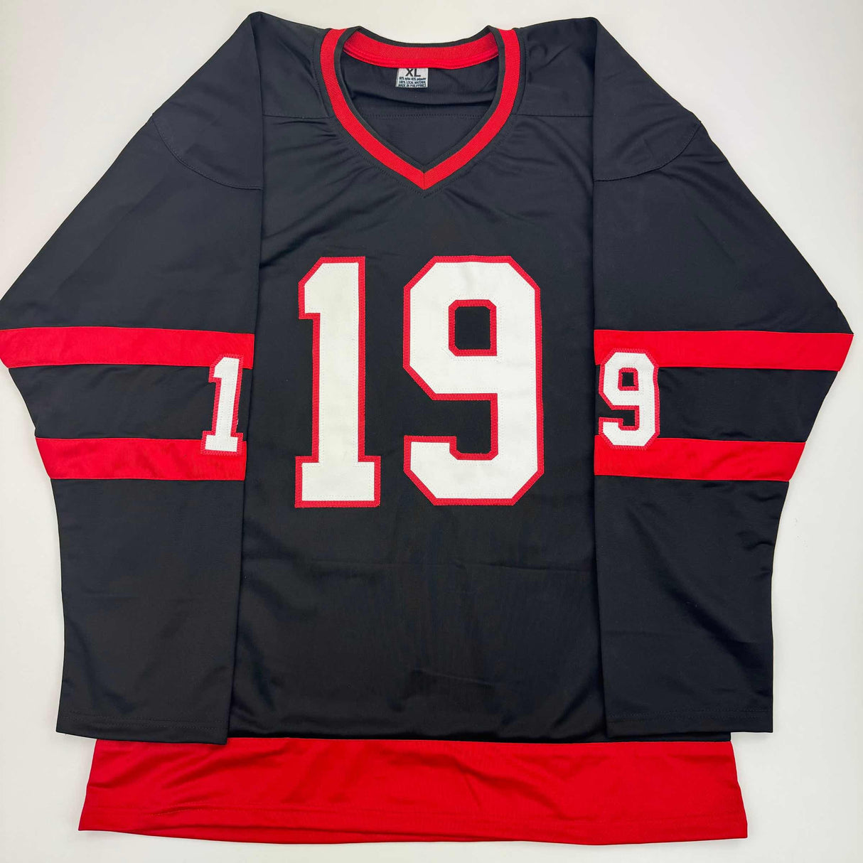 Camiseta de hockey negra autografiada/firmada de Drake Batherson Ottawa JSA COA