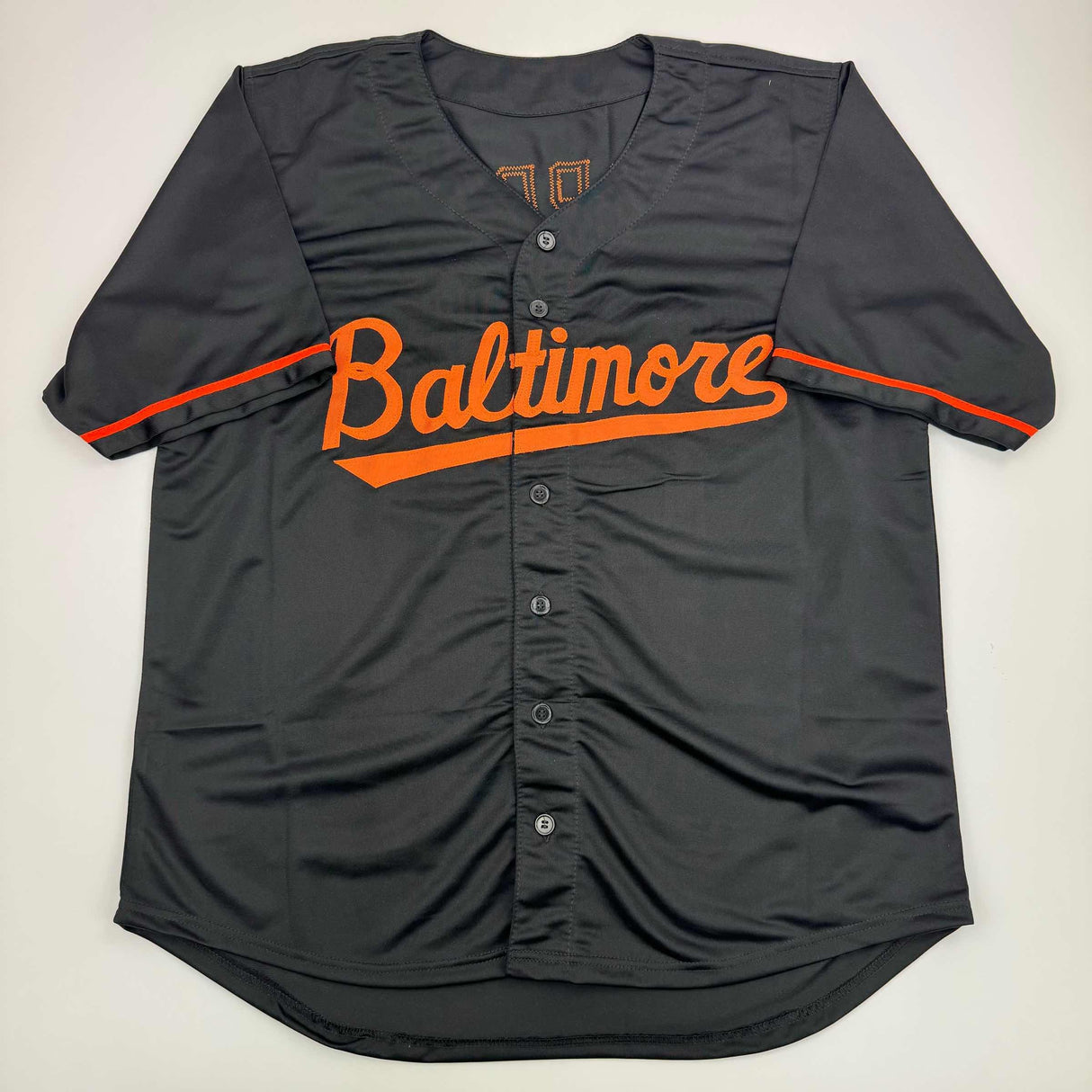 Autographed/Signed Vladimir Guerrero Baltimore Black Baseball Jersey JSA COA