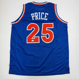 Camiseta de baloncesto azul Cleveland Beckett BAS COA autografiada/firmada por Mark Price