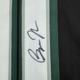 Framed Autographed/Signed Bryce Huff 35x39 Philadelphia Black Football Jersey JSA COA