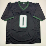 Autographed/Signed Bryce Huff Philadelphia Black Football Jersey JSA COA