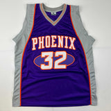 Camiseta de baloncesto morada autografiada/firmada de Jason Kidd Phoenix Beckett BAS COA