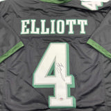 Camiseta de fútbol negra de Filadelfia autografiada/firmada por Jake Elliott. PSA/DNA COA.