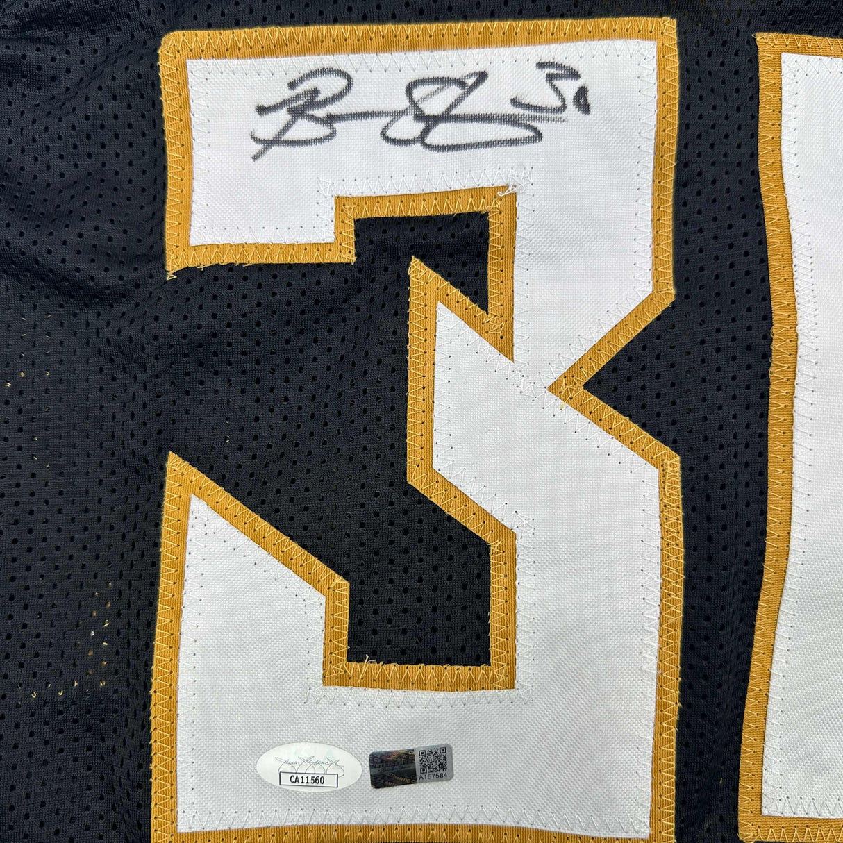 Camiseta de baloncesto negra de Nueva York autografiada/firmada por Breanna Stewart (JSA COA)