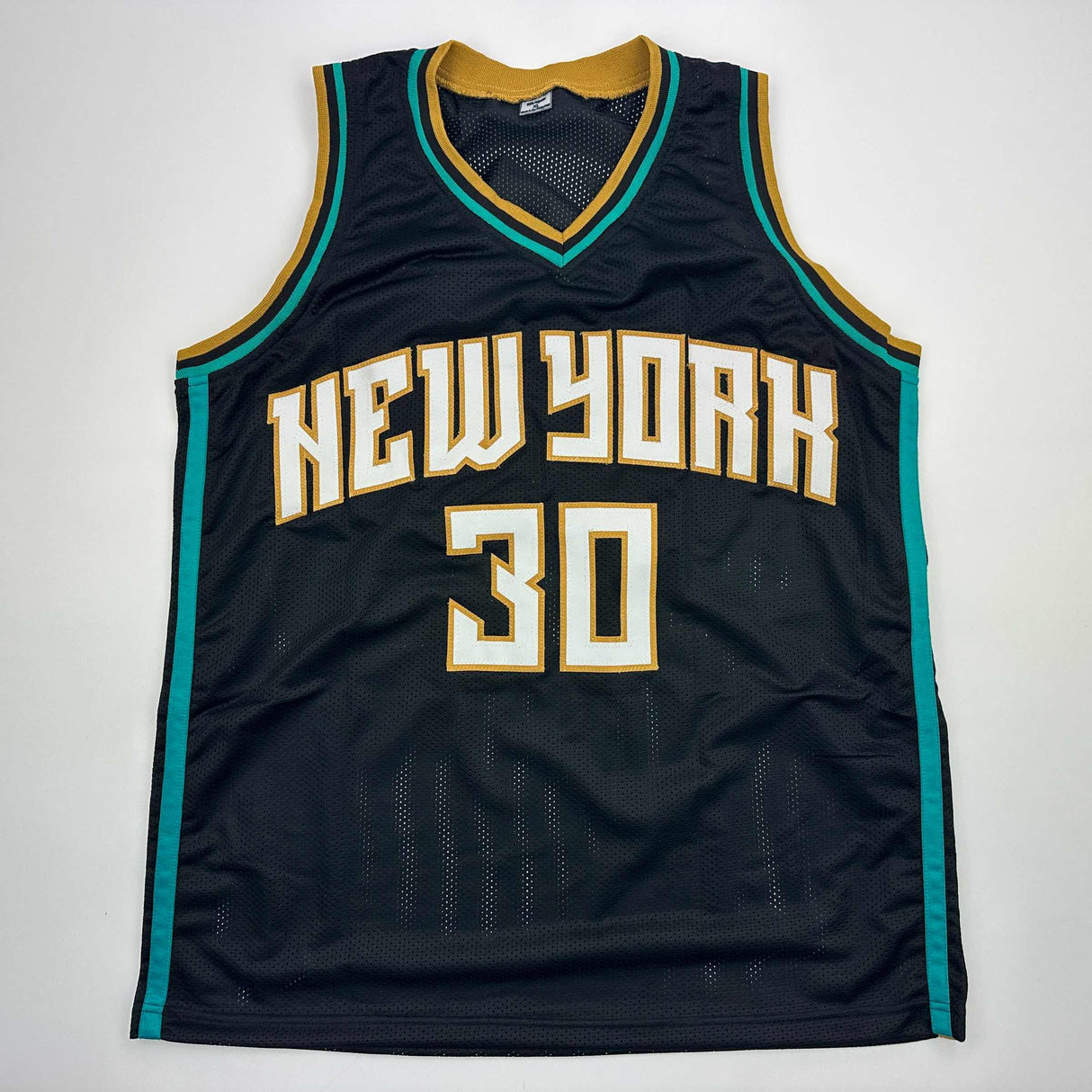 Camiseta de baloncesto negra de Nueva York autografiada/firmada por Breanna Stewart (JSA COA)