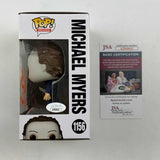 Autographed/Signed Nick Castle Michael Myers Halloween Funko Pop #1156 Movie Figurine Toy JSA COA
