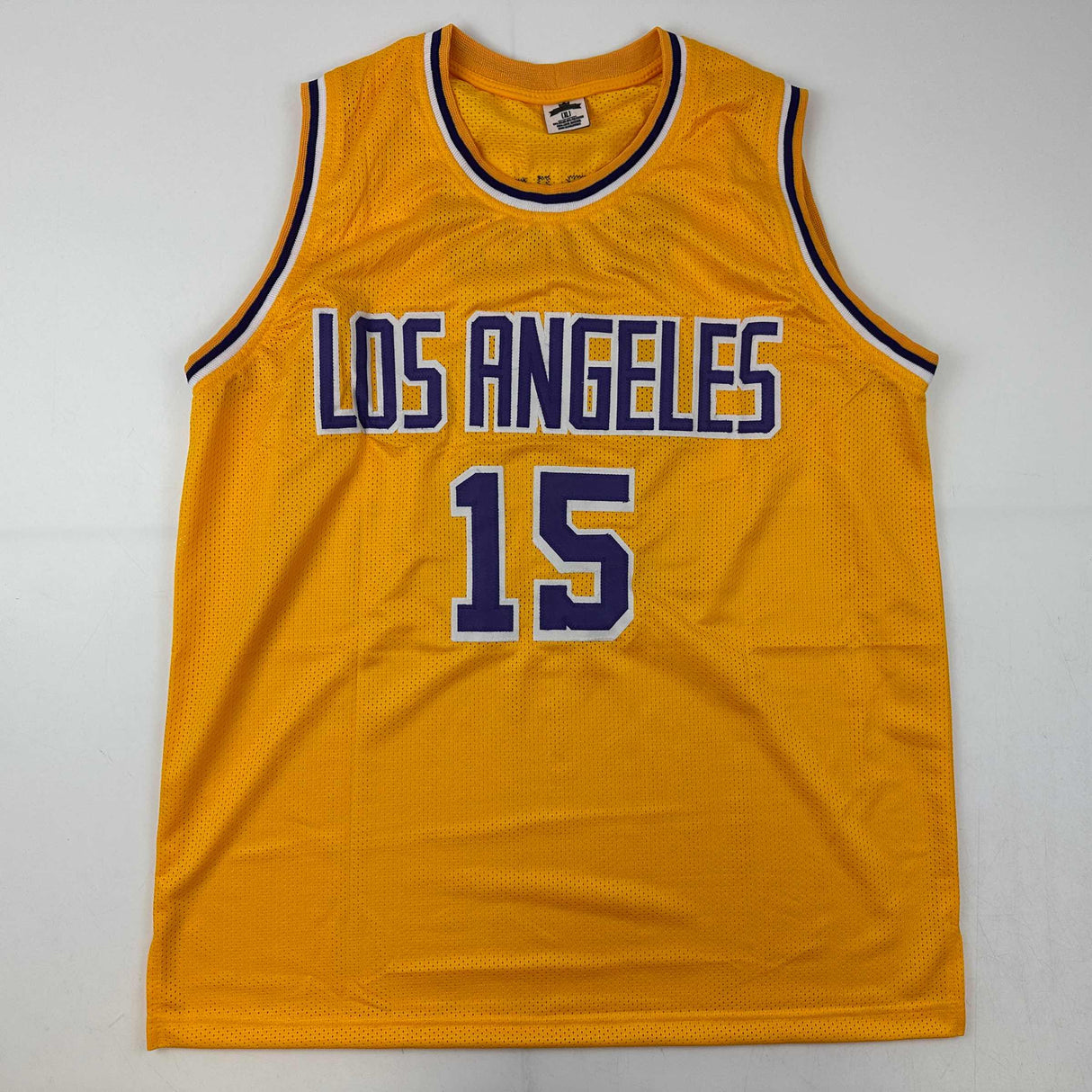 Autographed/Signed Austin Reaves Los Angeles LA Yellow Basketball Jersey Beckett BAS COA