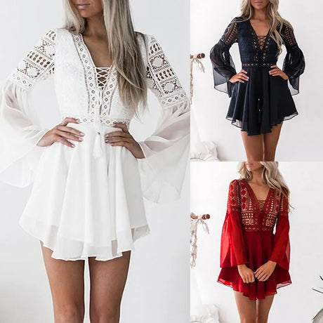 Majestic Hollowed Dresses - Lootquake
