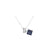 Bubble Letter Necklace For Women Dainty Balloon Initial Necklaces 14k Gold Plated Chain Pendant Alphabet Necklaces Charm Simple Gift Jewelry (Silver B) - Lootquake