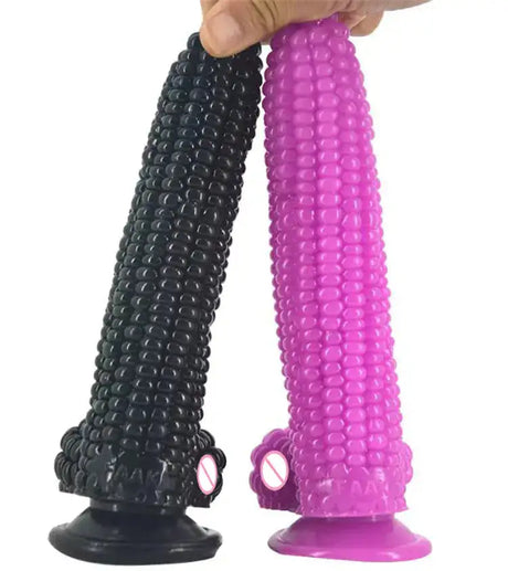 Corn-Style Realistic Masturbator and Anal Plug - Lootquake