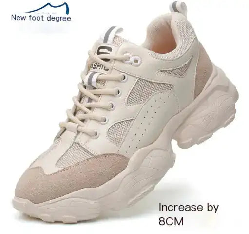 Dad Shoes, Mesh Sports Shoes, Height Increasing Sneakers - Lootquake