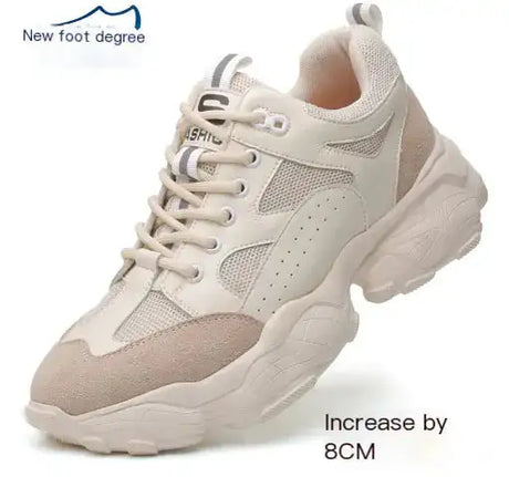 Dad Shoes, Mesh Sports Shoes, Height Increasing Sneakers - Lootquake